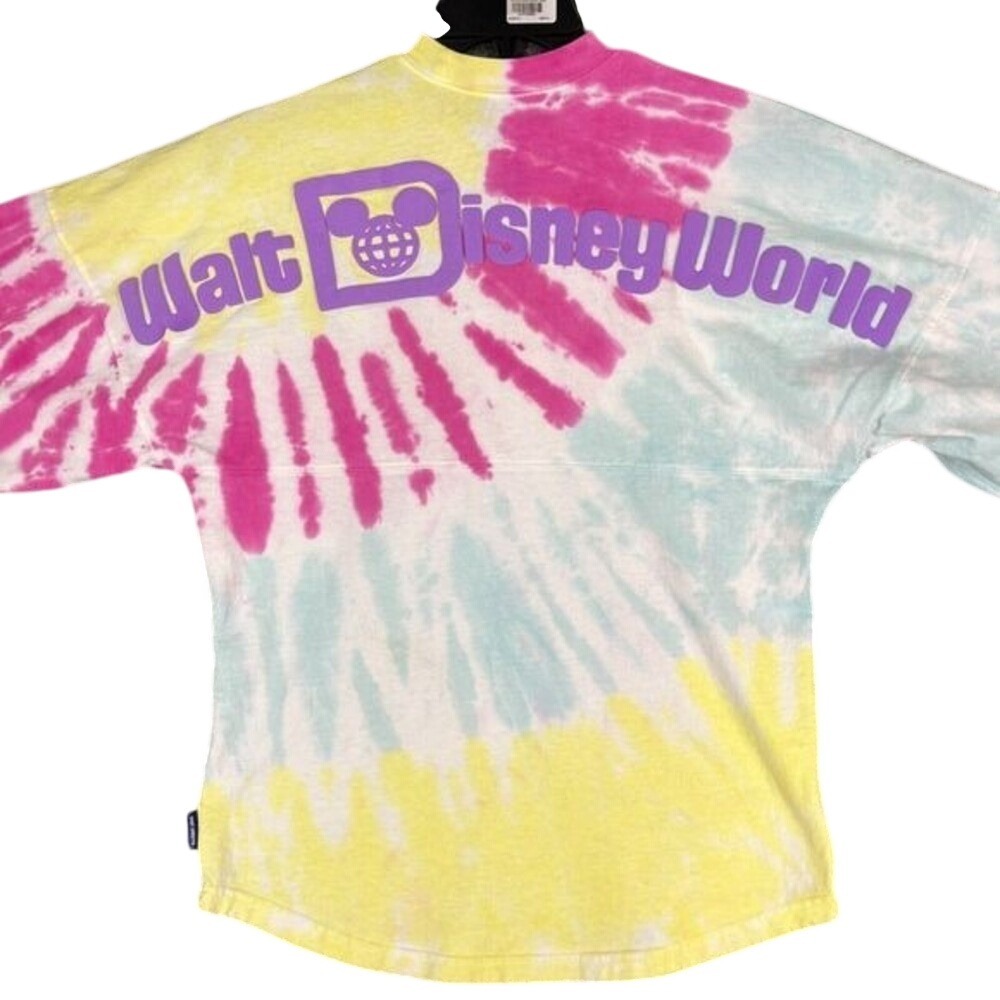 DISNEY SPIRIT JERSEY ADULT XS HIPPIE TIE DYE MAGIC KINGDOM FLORIDA MICKEY